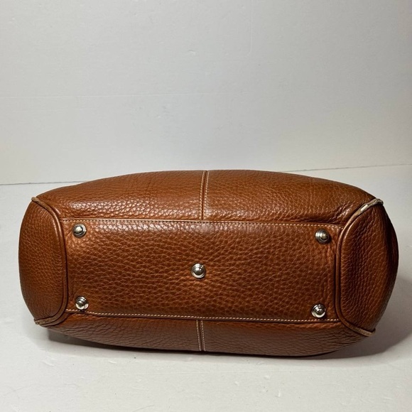 Dooney & Bourke All Weather Pebbled Leather Purse 3 section Bag - Picture 7 of 14